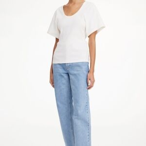 New BY MALENE BIRGER Lunai t-shirt in White